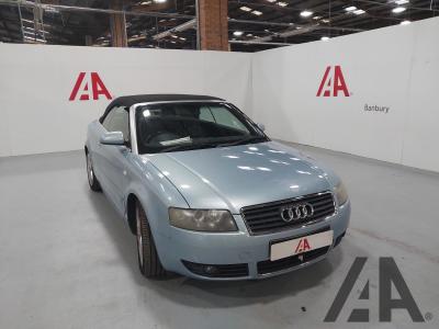 Image of 2004 AUDI A4 T SPORT 1781cc TURBO PETROL MANUAL 5 Speed 2 DOOR CONVERTIBLE