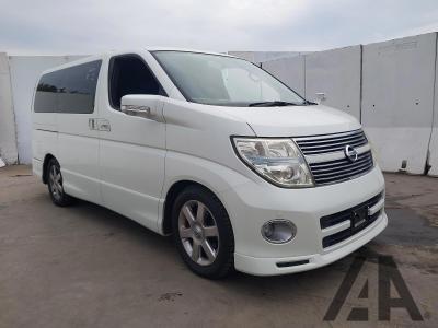 Image of 2010 NISSAN ELGRAND 35 3498cc PETROL AUTOMATIC 2 DOOR MPV