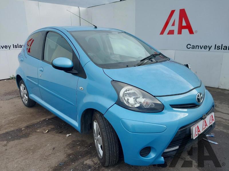 2014 TOYOTA AYGO VVT-I MOVE WITH STYLE 998cc PETROL MANUAL 5 DOOR HATCHBACK