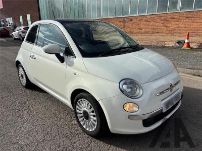 Image of 2012 FIAT 500 LOUNGE 1242cc PETROL MANUAL 3 DOOR HATCHBACK