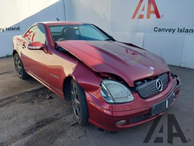 Image of 2003 MERCEDES SLK SLK230 KOMPRESSOR 2295cc SUPER PETROL AUTOMATIC 5 Speed 2 DOOR CONVERTIBLE
