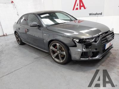 Image of 2014 AUDI A4 TDI QUATTRO S LINE BLACK EDITI 2967cc TURBO DIESEL SEMI AUTO 4 DOOR SALOON