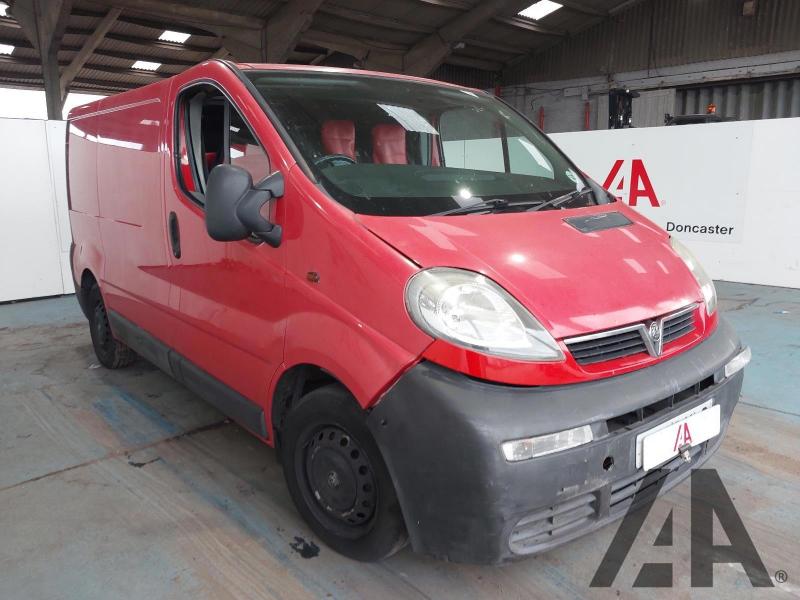 2006 VAUXHALL VIVARO 2700 CDTI SWB 1870cc TURBO DIESEL MANUAL 4 DOOR PANEL VAN