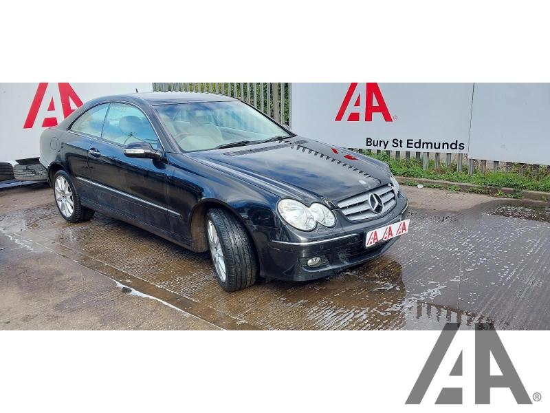 2007 MERCEDES CLK CLK200 KOMPRESSOR ELEGANCE 1796cc SUPER PETROL AUTOMATIC 5 Speed 2 DOOR COUPE