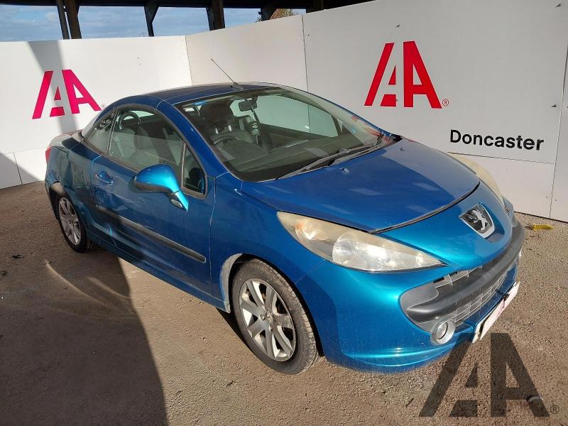 2008 PEUGEOT 207 SPORT COUPE CABRIOLET 1598cc PETROL MANUAL 5 Speed 2 DOOR CONVERTIBLE