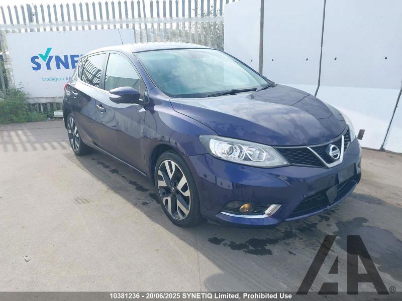 2018 NISSAN PULSAR TEKNA DIG-T 1197cc TURBO PETROL MANUAL 6 Speed 5 DOOR HATCHBACK