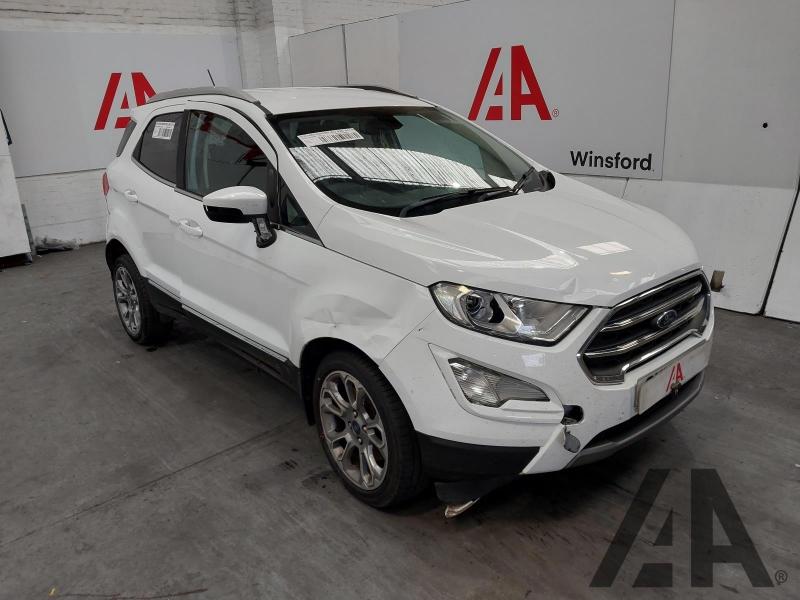 2019 FORD ECOSPORT TITANIUM TDCI 1499cc TURBO DIESEL MANUAL 5 DOOR HATCHBACK