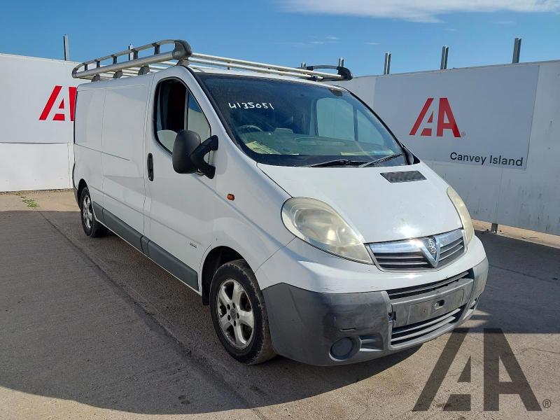 2006 VAUXHALL VIVARO 2900 CDTI LWB 1870cc TURBO DIESEL MANUAL 4 DOOR PANEL VAN