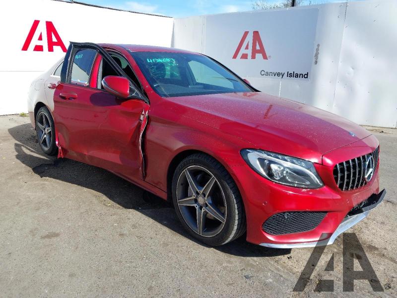 2015 MERCEDES C-CLASS C200 D AMG LINE 1598cc TURBO DIESEL MANUAL 4 DOOR SALOON