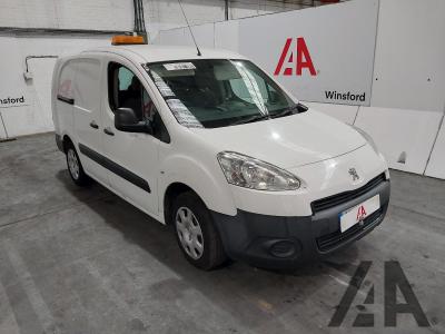Image of 2015 PEUGEOT PARTNER HDI CRC 1560cc TURBO DIESEL MANUAL 4 DOOR PANEL VAN