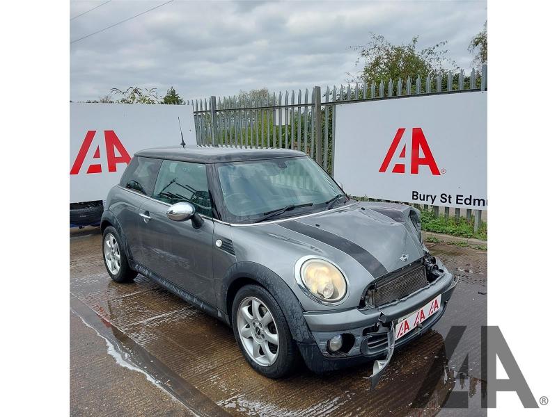 2009 MINI HATCH COOPER GRAPHITE 1598cc PETROL MANUAL 6 Speed 3 DOOR HATCHBACK