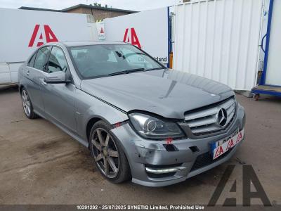 Image of 2012 MERCEDES C-CLASS C220 CDI BLUEEFFICIENCY SPORT 2143cc TURBO DIESEL MANUAL 4 DOOR SALOON