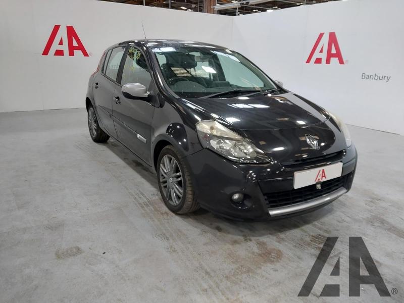 2011 RENAULT CLIO DYNAMIQUE TOMTOM 16V 1149cc PETROL MANUAL 5 Speed 5 DOOR HATCHBACK