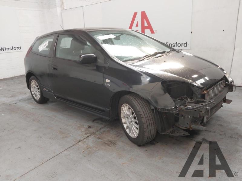 2003 HONDA CIVIC SPORT 1590cc PETROL MANUAL 5 Speed 3 DOOR HATCHBACK