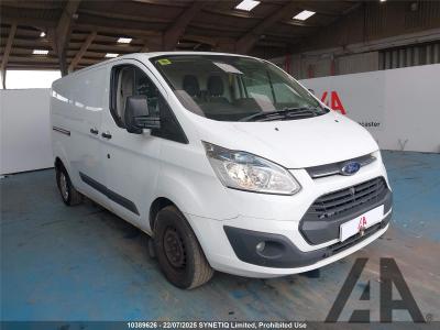 Image of 2016 FORD TRANSIT CUSTOM 290 TREND LR P/V 2198cc TURBO DIESEL MANUAL 6 Speed PANEL VAN