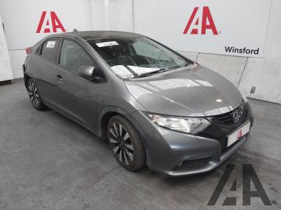 Image of 2014 HONDA CIVIC I-VTEC SR 1798cc PETROL MANUAL 6 Speed 5 DOOR HATCHBACK