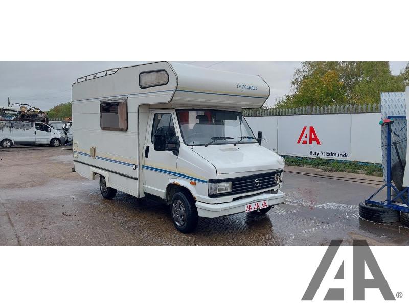 1992 TALBOT EXPRESS 1971cc PETROL MANUAL 4 Speed 2 DOOR MOTORHOME 2 DOOR