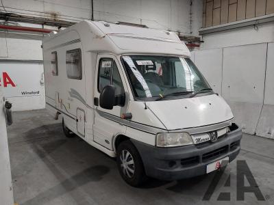 Image of 2003 PEUGEOT BOXER 290 LX MWB HDI 1997cc TURBO DIESEL MANUAL MOTORHOME