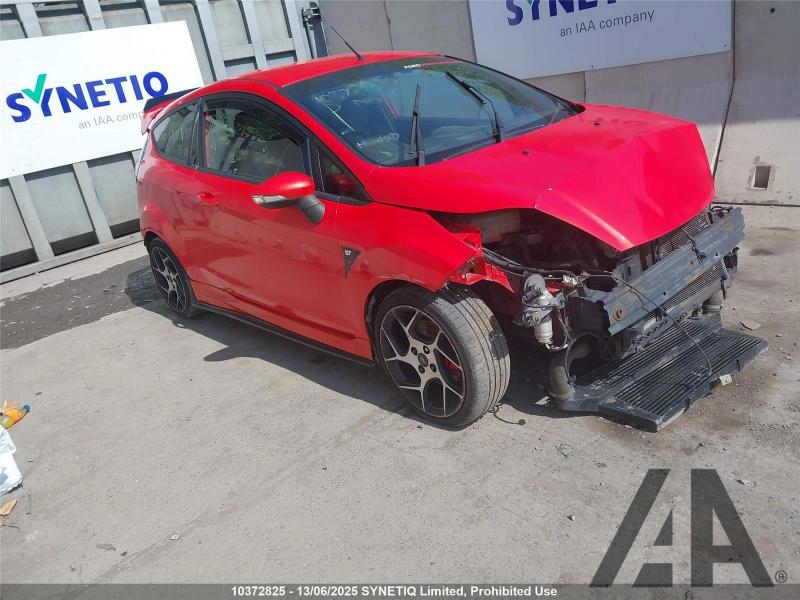 2014 FORD FIESTA ST-2 1596cc TURBO PETROL MANUAL 6 Speed 3 DOOR HATCHBACK