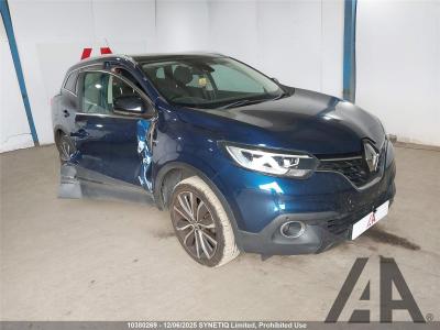 Image of 2016 RENAULT KADJAR SIGNATURE NAV DCI 1461cc TURBO DIESEL MANUAL 6 Speed 5 DOOR HATCHBACK