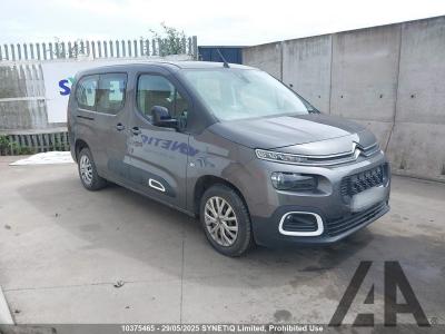 Image of 2022 CITROEN BERLINGO BLUEHDI FEEL XL S/S 1499cc TURBO DIESEL MANUAL 5 DOOR MPV