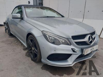Image of 2015 MERCEDES E-CLASS E220 BLUETEC AMG LINE 2143cc TURBO DIESEL AUTOMATIC 2 DOOR CONVERTIBLE