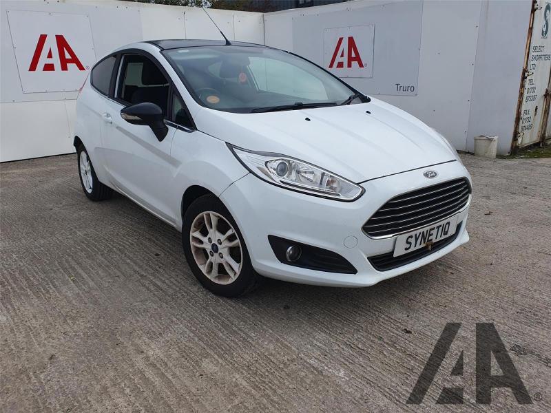 2016 FORD FIESTA ZETEC WHITE EDITION SPRING 998cc TURBO PETROL MANUAL 5 Speed 3 DOOR HATCHBACK