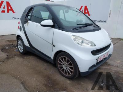 Image of 2008 SMART FORTWO COUPE PASSION 999cc PETROL AUTOMATIC 2 DOOR COUPE