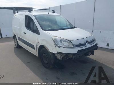 Image of 2013 CITROEN BERLINGO 625 LX L1 HDI 1560cc TURBO DIESEL MANUAL 5 Speed PANEL VAN