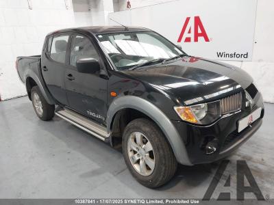 Image of 2008 MITSUBISHI L200 4LIFE LWB DCB 4WD 2477cc TURBO DIESEL MANUAL 5 Speed PICK UP