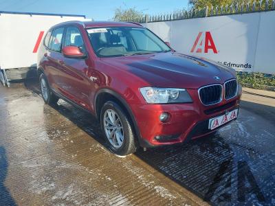Image of 2012 BMW X3 XDRIVE20D SE 1995cc TURBO DIESEL AUTOMATIC 5 DOOR ESTATE