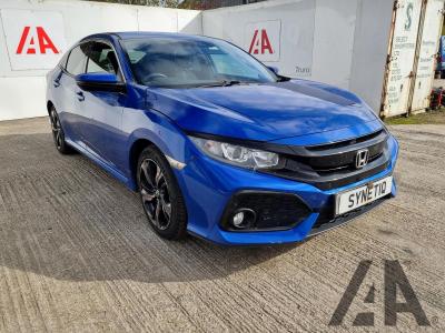 Image of 2019 HONDA CIVIC I-DTEC SR 1597cc TURBO DIESEL MANUAL 5 DOOR HATCHBACK