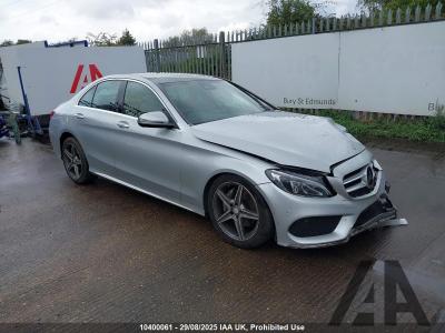 Image of 2016 MERCEDES C-CLASS C220 D AMG LINE PREMIUM PLUS 2143cc TURBO DIESEL AUTOMATIC 4 DOOR SALOON
