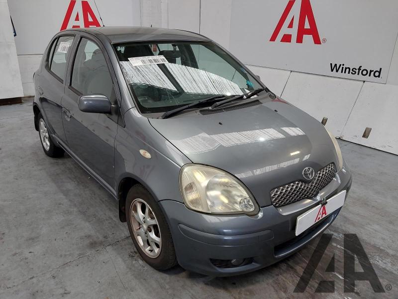 2005 TOYOTA YARIS BLUE VVT-I 1299cc PETROL MANUAL 5 Speed 5 DOOR HATCHBACK