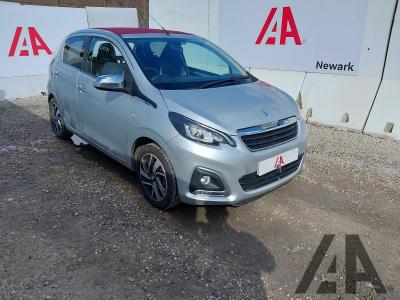 Image of 2018 PEUGEOT 108 PURETECHURE TOP 1199cc PETROL MANUAL 5 Speed 5 DOOR HATCHBACK