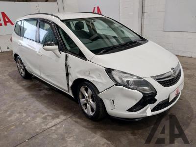 Image of 2016 VAUXHALL ZAFIRA TOURER EXCLUSIV 1364cc TURBO PETROL MANUAL 6 Speed 5 DOOR MPV