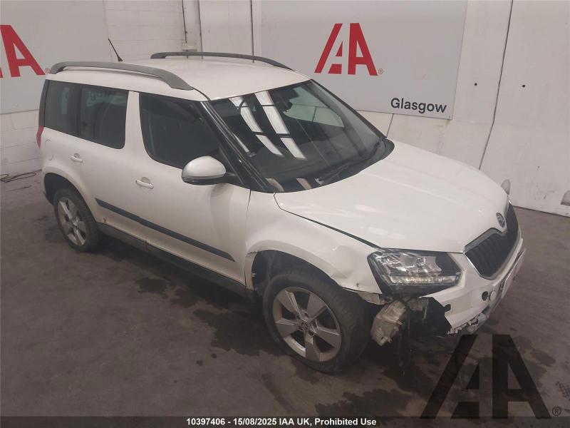 2014 SKODA YETI OUTDOOR SE TDI CR DSG 1968cc TURBO DIESEL SEMI AUTO 5 DOOR HATCHBACK