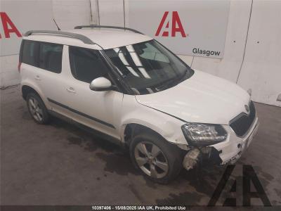 Image of 2014 SKODA YETI OUTDOOR SE TDI CR DSG 1968cc TURBO DIESEL SEMI AUTO 5 DOOR HATCHBACK
