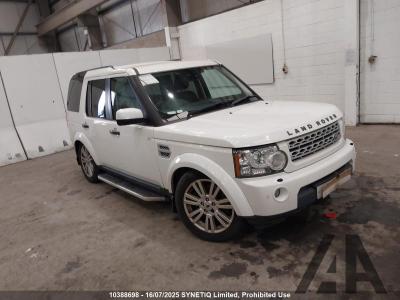 Image of 2011 LAND ROVER DISCOVERY 4 SDV6 XS 2993cc TURBO DIESEL AUTOMATIC 8 Speed 5 DOOR ESTATE
