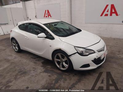 Image of 2012 VAUXHALL ASTRA GTC SPORT S/S 1364cc TURBO PETROL MANUAL 6 Speed 3 DOOR HATCHBACK