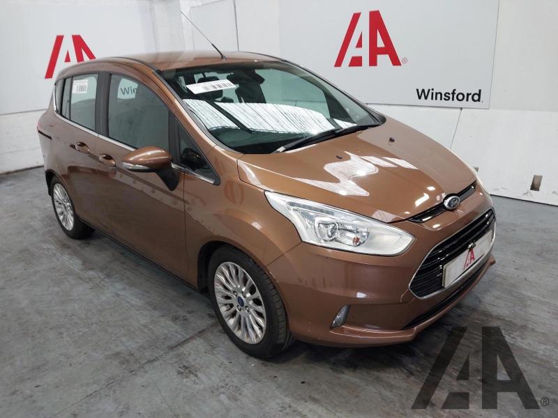 2013 FORD B-MAX TITANIUM 1596cc PETROL AUTOMATIC 6 Speed 5 DOOR MPV