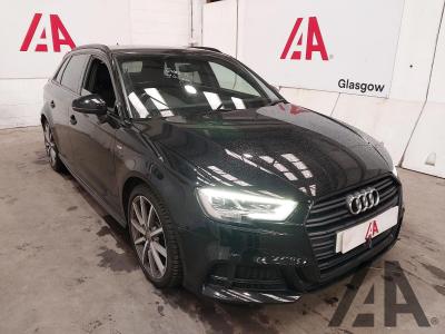 Image of 2019 AUDI A3 SPORTBACK TFSI S LINE BLACK ED 1498cc TURBO PETROL SEMI AUTO 7 Speed 5 DOOR HATCHBACK
