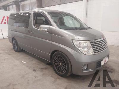 Image of 2005 NISSAN ELGRAND 35 3498cc PETROL AUTOMATIC 2 DOOR MPV