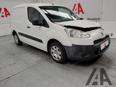 Image of 2014 PEUGEOT PARTNER HDI S L1 850 1560cc TURBO DIESEL MANUAL 5 Speed PANEL VAN