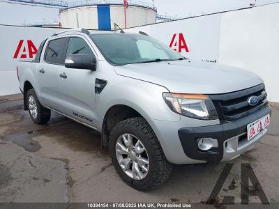 Image of 2015 FORD RANGER WILDTRAK 4X4 DCB TDCI 3196cc TURBO DIESEL MANUAL 6 Speed PICK UP