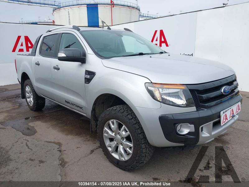 2015 FORD RANGER WILDTRAK 4X4 DCB TDCI 3196cc TURBO DIESEL MANUAL 6 Speed PICK UP