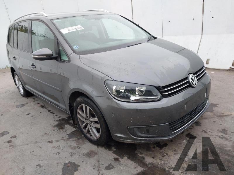 2012 VOLKSWAGEN TOURAN SE TDI BLUEMOTION TECHNOLOGY 1598cc TURBO DIESEL MANUAL 5 DOOR MPV