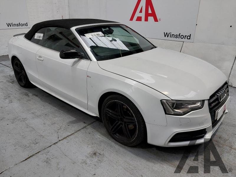 2013 AUDI A5 TDI S LINE SPECIAL EDITION 1968cc TURBO DIESEL CVT 8 Speed 2 DOOR CONVERTIBLE