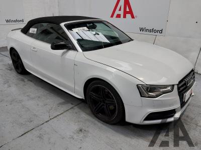 Image of 2013 AUDI A5 TDI S LINE SPECIAL EDITION 1968cc TURBO DIESEL CVT 8 Speed 2 DOOR CONVERTIBLE