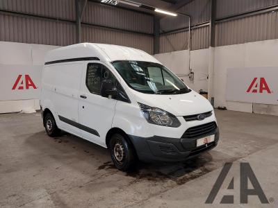 Image of 2017 FORD TRANSIT CUSTOM 270 HR P/V 1996cc TURBO DIESEL MANUAL 6 Speed PANEL VAN